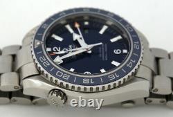 Omega Seamaster Planet Ocean GMT 44mm Co-Axial Automatic Watch Titanium