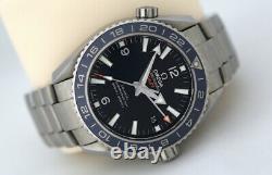 Omega Seamaster Planet Ocean GMT 44mm Co-Axial Automatic Watch Titanium