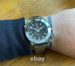 Omega Seamaster Planet Ocean GMT Co-Axial 600m, Full Set, Panda, Night/Day