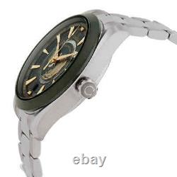 Omega Seamaster World Time GMT Automatic Chronometer Green Dial Men's Watch