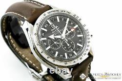 Omega Speedmaster Broad Arrow GMT Automatic CO-Axial Chronograph Watch 38815037