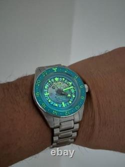 Oos 40m Angelo Azzurro Automatic Gmt Limited Edition