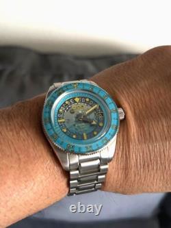Oos 40m Angelo Azzurro Automatic Gmt Limited Edition