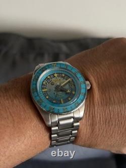 Oos 40m Angelo Azzurro Automatic Gmt Limited Edition