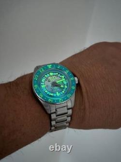 Oos 40m Angelo Azzurro Automatic Gmt Limited Edition