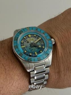 Oos 40m Angelo Azzurro Automatic Gmt Limited Edition
