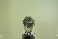 Orient Executive World Time GMT Automatic Sapphire Crystal Black Dial CEY04001B