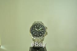 Orient Executive World Time GMT Automatic Sapphire Crystal Black Dial CEY04001B