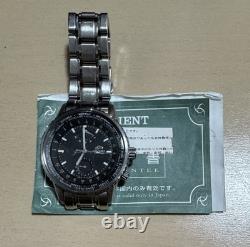 Orient King Master World Time Automatic GMT Vintage Power Reserve wrist 22cm