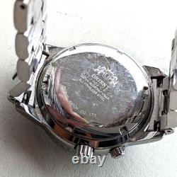 Orient King Master World Time Automatic Wristwatch GMT Mens wrist 21cm