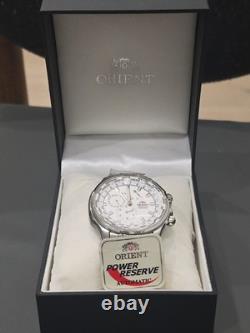 Orient Sightseer Executive World Time / GMT Automatic CEY04003W Sapphire New
