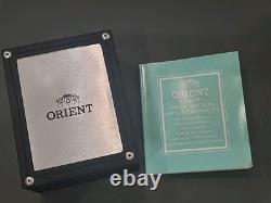 Orient Sightseer Executive World Time / GMT Automatic CEY04003W Sapphire New