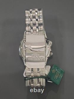 Orient Sightseer Executive World Time / GMT Automatic CEY04003W Sapphire New