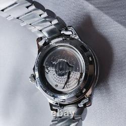 Orient Star World Time Automatic Watch FA00 CA 41mm White Dial GMT Skeleton