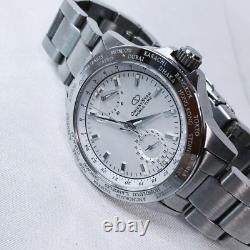 Orient Star World Time FA00-CA Men's Watch White Dial Automatic GMT Skeleton