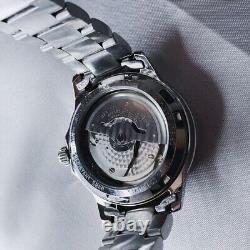 Orient Star World Time FA00-CA Men's Watch White Dial Automatic GMT Skeleton