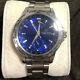 Orient Star World Time GMT Beautiful Blue Color Men's Watch