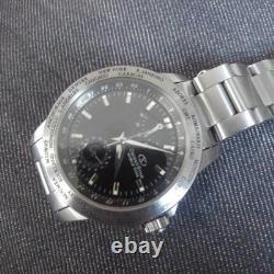 Orient Star World Time GMT Sapphire Glass Skeleton Men's Watch Tested