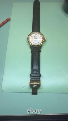 Original Santana Watch works GMT Automatic Gold Tone