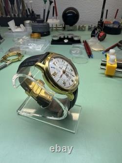 Original Santana Watch works GMT Automatic Gold Tone