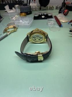 Original Santana Watch works GMT Automatic Gold Tone