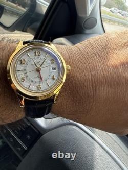 Original Santana Watch works GMT Automatic Gold Tone