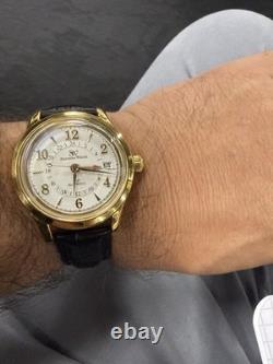 Original Santana Watch works GMT Automatic Gold Tone