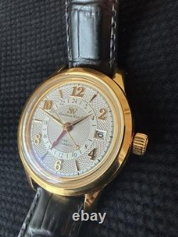 Original Santana Watch works GMT Automatic Gold Tone
