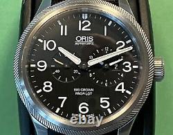 Oris Big Crown Worldtimer Wristwatch 01-690-7735-4164, lightly worn
