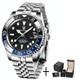 Orologio Pagani Design Automatico PD 1662 GMT V2 Batman Acciaio Jubilee
