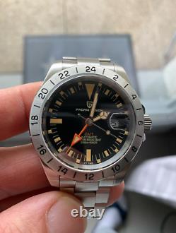 PAGANI DESIGN PD-1693 Black GMT V2 Automatic Mechanical 42mm Men's Watches 200m