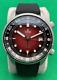 PHOIBOS Eagle Ray Red Dial 300 Meter GMT Dive Watch