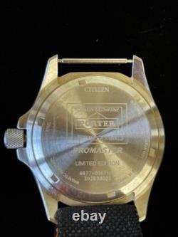 PORTER x Citizen Promaster Collaboration Yoshida Kaban GMT World Time withBox