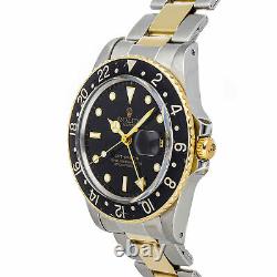 PRE-SALE Rolex GMT Master Auto Steel Yellow Gold Men's Watch 16753 COMING SOON