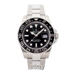 PRE-SALE Rolex GMT-Master II 40mm Auto Steel Mens Watch 116710LN COMING SOON