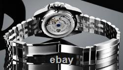 Pagani Design 1662 40mm Pilot GMT 4 Hand 24hr Bezel Sapphire Date 100m Automatic
