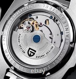 Pagani Design 1662 40mm Pilot GMT 4 Hand 24hr Bezel Sapphire Date 100m Automatic