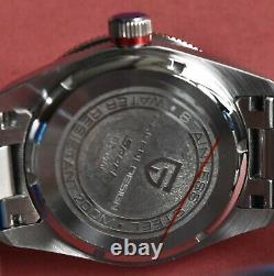 Pagani Design 1706 PD-1706 Black-blue Bezel Automatic BB58 GMT, Dual-time watch
