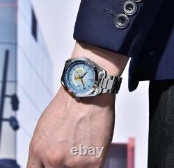 Pagani Design 1788 GMT Men's Automatic Watch Stainless Steel NH34 Waterproof