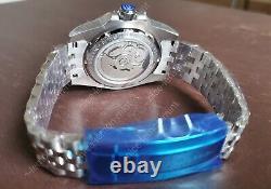 Pagani Design GMT NH34 Automatic Watch Batgirl Batman Blue Black Bezel Jubilee