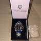 Pagani Design PD-1662 Master GMT Ceramic Black Bezel Automatic Watch
