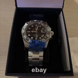 Pagani Design PD-1662 Master GMT Ceramic Black Bezel Automatic Watch