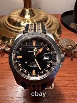 Pagani Designs Pd-1693 Vintage Look GMT Automatic Men's Watch