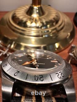 Pagani Designs Pd-1693 Vintage Look GMT Automatic Men's Watch