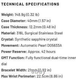 Pagani PD-1888 Automatic GMT