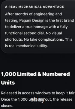 Pagani PD-1888 Automatic GMT