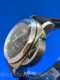 Panerai Luminor 1950 Chrono Monopulsante 8-Days GMT Titanium Manual PAM311