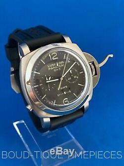 Panerai Luminor 1950 Chrono Monopulsante 8-Days GMT Titanium Manual PAM311