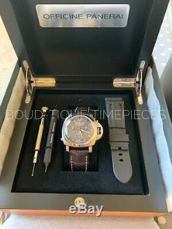 Panerai Luminor 1950 Chrono Monopulsante 8-Days GMT Titanium Manual PAM311