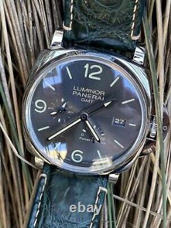 Panerai Luminor Due 3-Days GMT, Complete Set, Near Mint